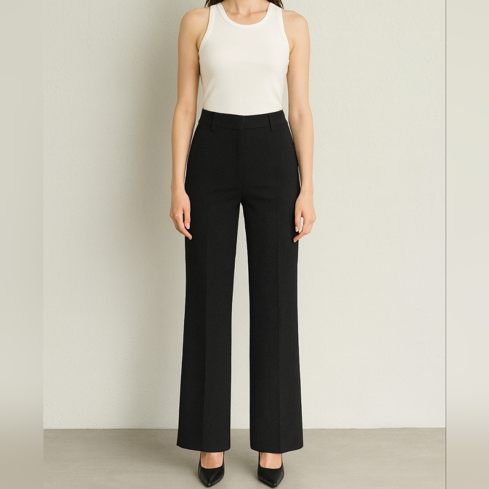 Victoria's Secret Classic Black Wide Leg Pants